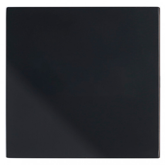 PLACA 4X4 CEGA COM SUPORTE -  PRETO BLACK SATIN FOSCO